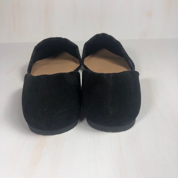 Torrid Black Lace Flats Size 10 Wide - Picture 5 of 5